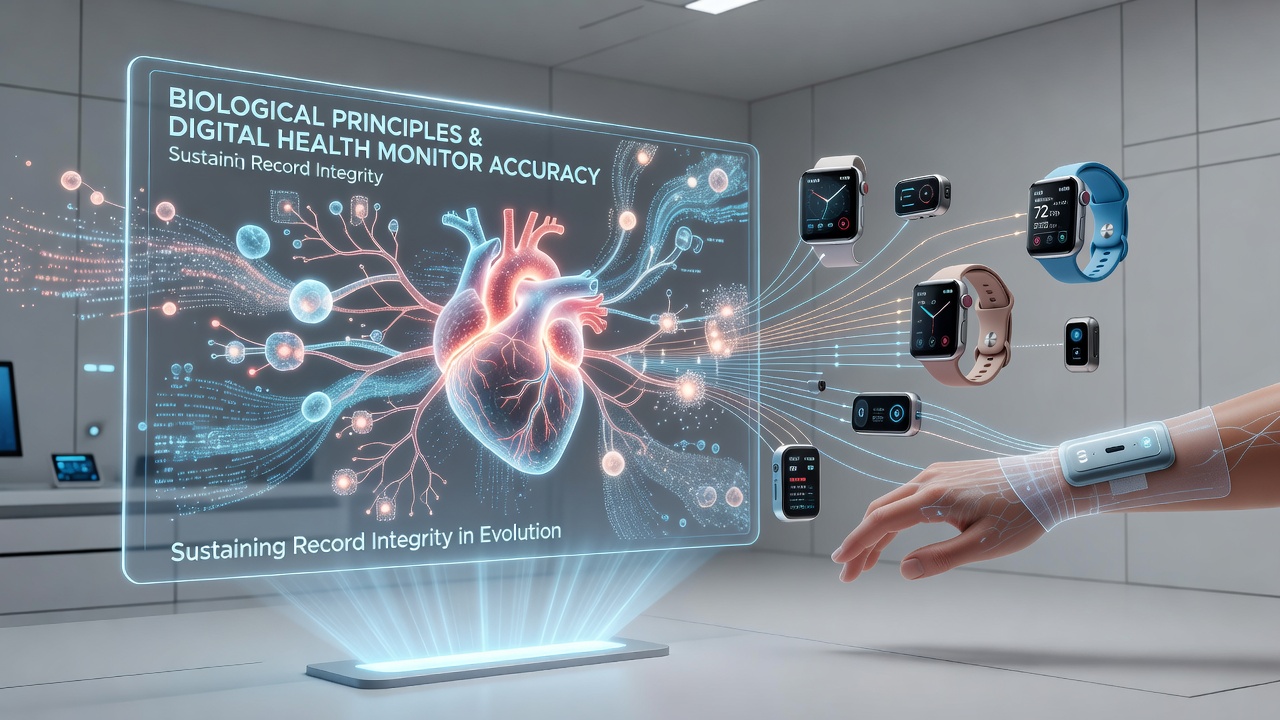 Biological Principles Applied to Sustaining Record Accuracy in Evolving Digital Health Monitors